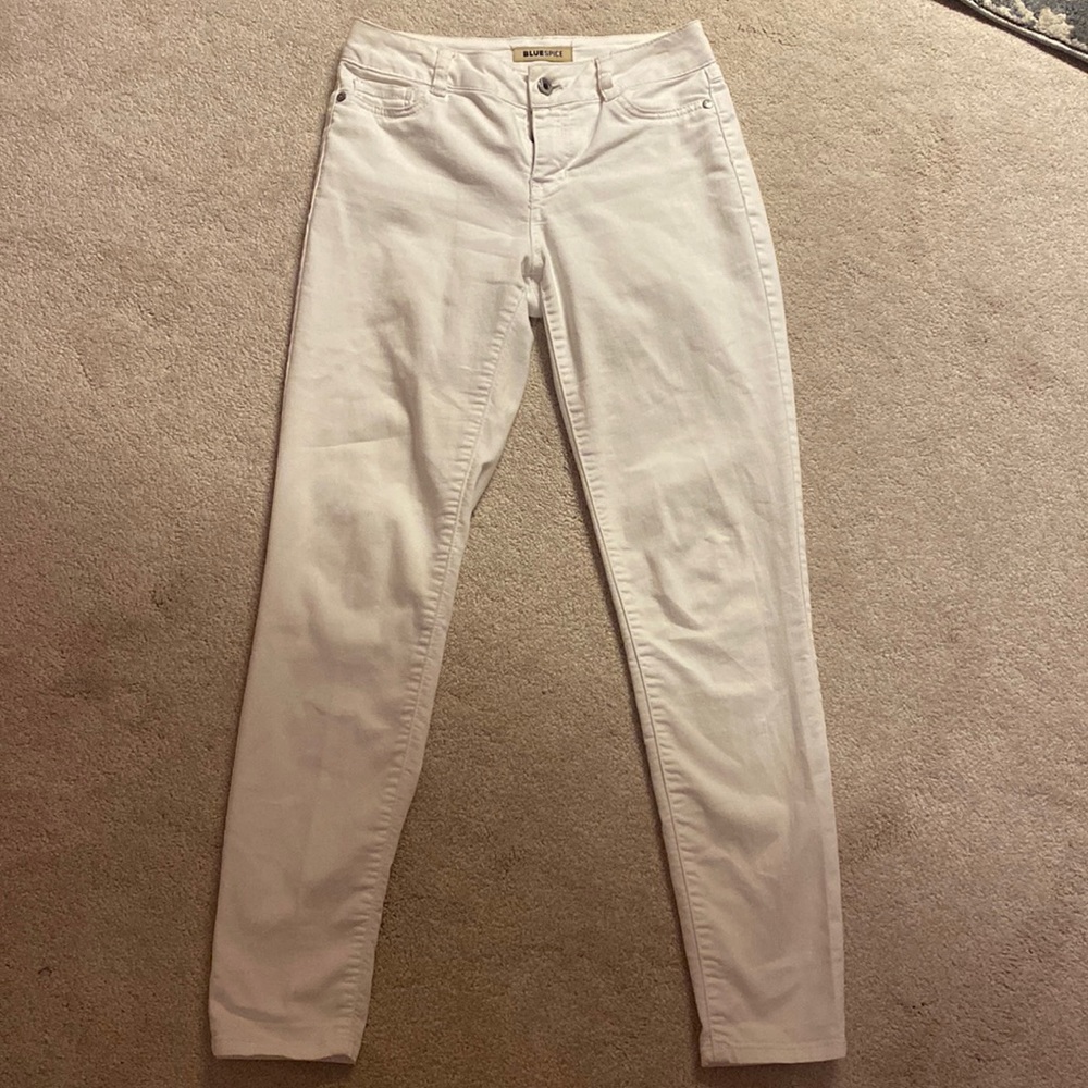 BlueSpice White Denim Jeans Size 1